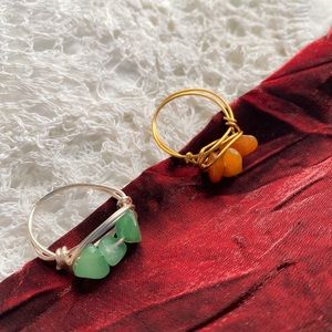 Wired wrapped rings !!